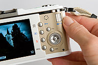 Ovládací prvky Olympus Pen E-P1