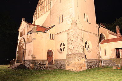 Obrázek č. 14 - Testovací noční scéna