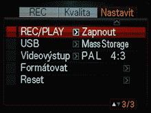 Z450 - Snímací funkce Z450 - Snímací funkce