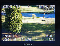 zobrazení s info o snímku zobrazení s info o snímku