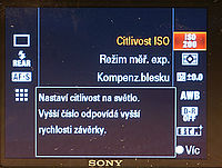 zobrazení nápovědy zobrazení nápovědy