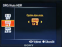 nastavení DRO nastavení DRO