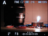 zobrazení Live View zobrazení Live View