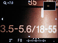 zvětšení 7x zvětšení 7x