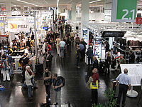 běžný den na veletrhu Photokina