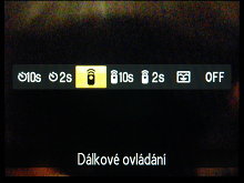 Samospoušť a dálková spoušť