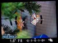 Sklonění fotoaparátu nahoru a do strany