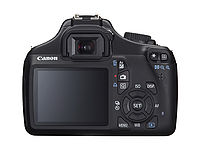 Obrázek č. 2 - Zadní stěna aparátu Canon EOS 1100D