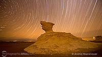 Hvězdné dráhy nad severní oblohou, Západní poušť, Egypt