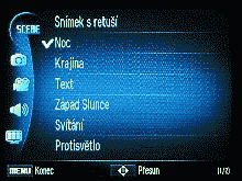 Scénické režimy