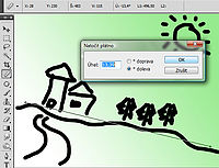 Narovnání horizontu v Photoshop CS4 Narovnání horizontu v Photoshop CS4