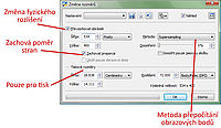 Možnosti změny rozměrů v Zoner 13 Možnosti změny rozměrů v Zoner 13