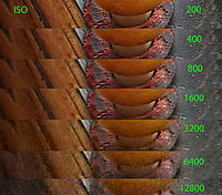 Šum při různém nastavení ISO | Jiří Beneš Šum při různém nastavení ISO