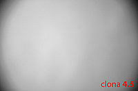 prach není vidět - clona 4.5