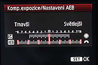Bracketing - úctyhodný rozsah 16EV