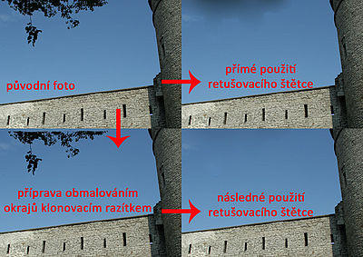 Někdy je k dosažení cíle třeba i "starého" klonovacího razítka Někdy je k dosažení cíle třeba i "starého" klonovacího razítka