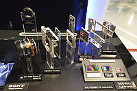 Sony RX1 v rozloženém stavu