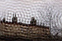 silně rozostřená fotografie