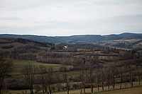 vinětace Canon EF 24-70mm f/2,8 L USM  při ohniskové vzdálenosti 70mm a f2.8