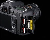 Nikon D7100, 2x SD