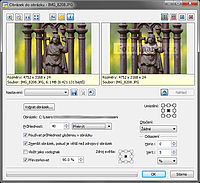 vložení vodoznaku (obrázku) přes fotografie