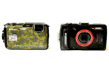 Nikon Coolpix AW110, Olympus TG-2