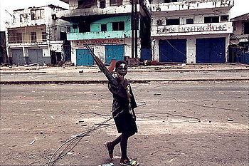 Válčící děti / Libérie 2004