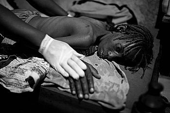 Prostitutky nakažené AIDS/ Keňa 2007