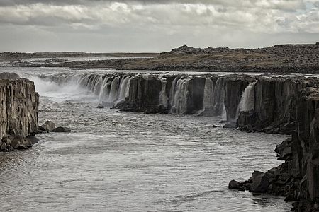Vodopád Selfoss | (c) Daniš Vodopád Selfoss