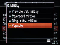 Nastavení mřížky