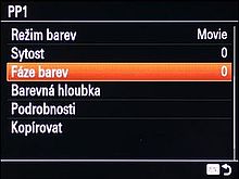 Úprava obrazových profilů