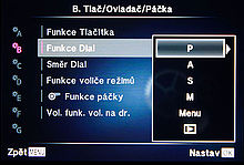 Výběr expozičního režimu